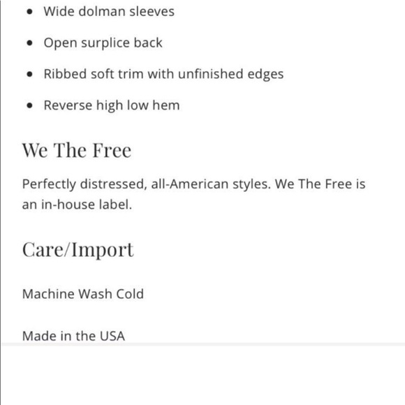 Free People We the Free Tobacco Loves Me Thermal - Picture 7 of 7